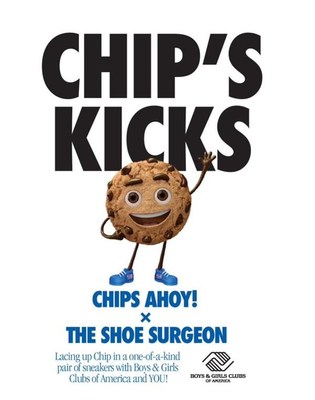 Chips Ahoy!® Cookies and The Shoe Surgeon Team Up For Fan-Inspired Sneaker Collab Benefitting Boys & Girls Clubs of America