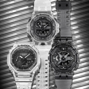 G-SHOCK Unveils New Series Of Semi-Transparent Timepieces