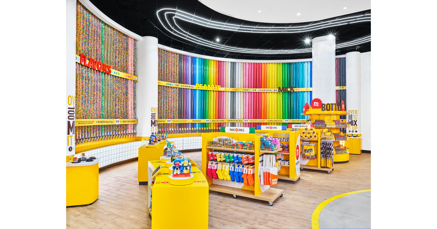 New M&M'S® Store Brings Colorful Moments, More Smiles to Walt