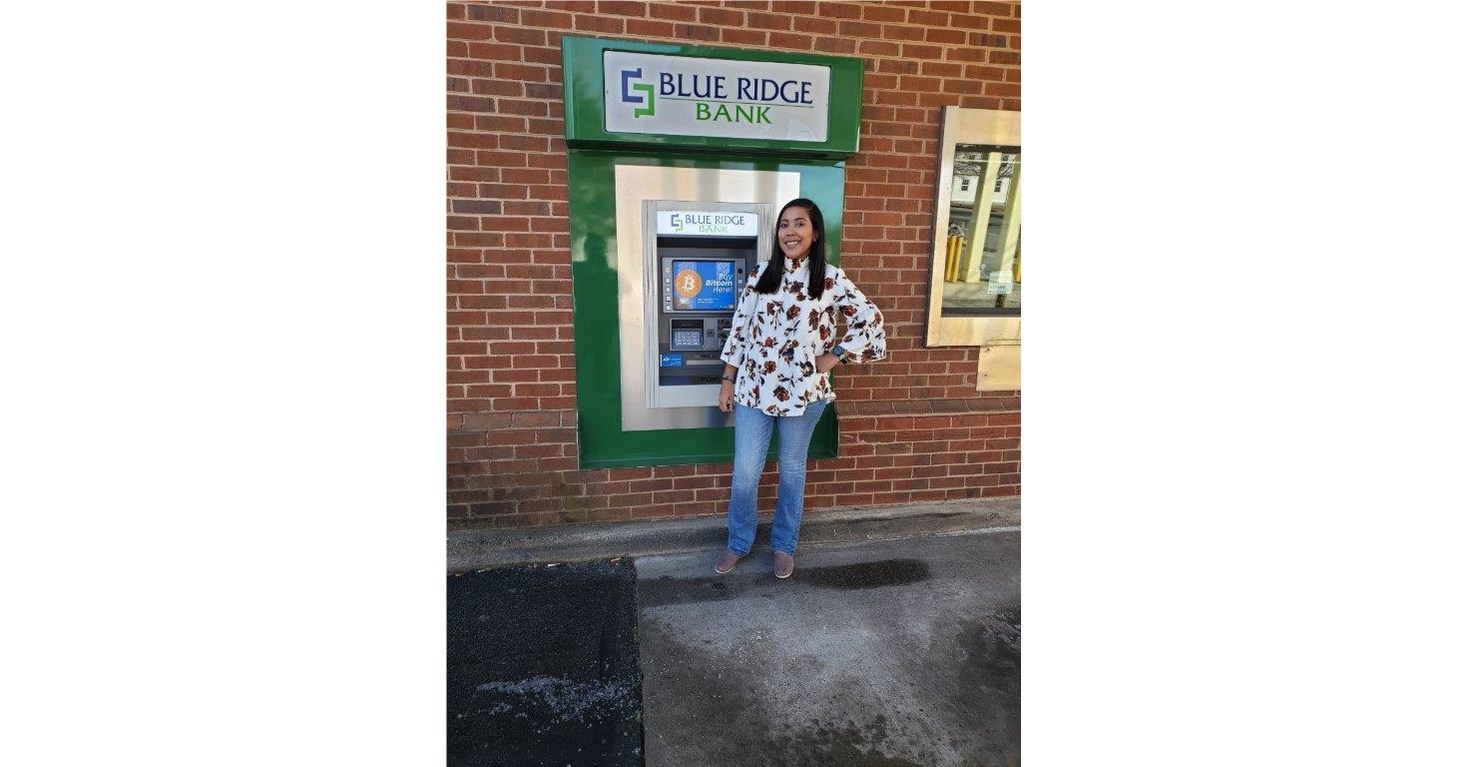 Blue Ridge Bank Announces Bitcoin Access at ATMs