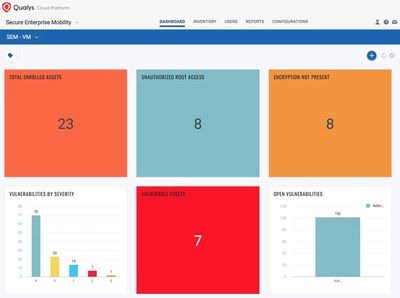 Qualys VMDR for Mobile Devices extends vulnerability management, detection and response to Android, iOS, and iPadOS
