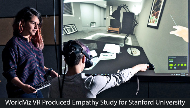 Stanford University uses Vizard for empathy and homelessness study