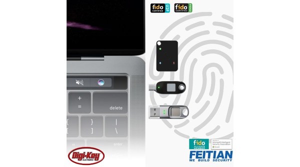 Digi-Key Electronics Announces New Marketplace Distribution Partnership with 2FA/MFA Hardware Authentication Supplier FEITIAN Technologies - Vimarsana News