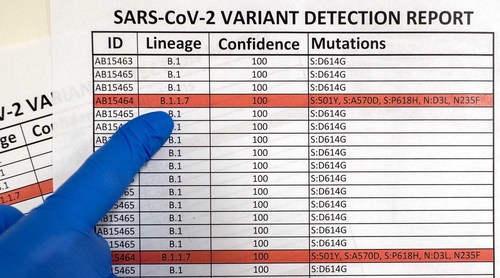 Zymo Research presenta su servicio de secuenciación de variantes de COVID-19, que ayuda a rastrear la aparición y prevalencia de nuevas variantes del SARS-CoV-2. (PRNewsfoto/Zymo Research Corp.)