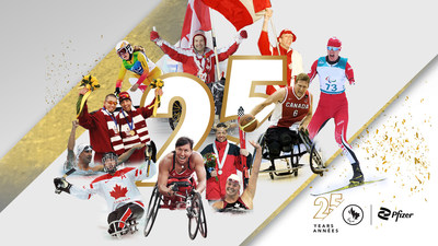Le Comit paralympique canadien et Pfizer Canada clbrent 25 ans de progression du Mouvement paralympique (Groupe CNW/Canadian Paralympic Committee (Sponsorships))