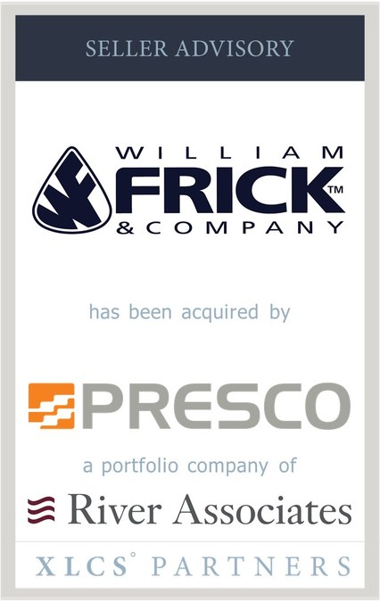 XLCS Partners advises William Frick & Company in sale to Presco Polymers - Vimarsana News