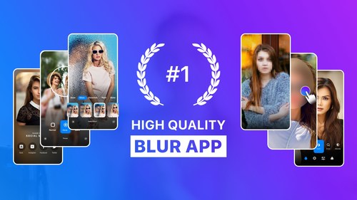 Blur photo editor is getting massive installations and positive feedback from the users