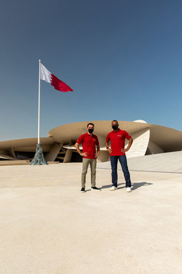 Football greats Cafu and Xavi soaked up the sights of Qatar during FIFA Club World Cup Qatar 2020™ Football greats Cafu and Xavi soaked up the sights of Qatar during FIFA Club World Cup Qatar 2020™