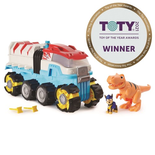 Spin Receives Toy The Award for PAW Patrol Dino Patroller
