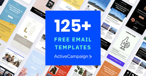 ActiveCampaign adds 70 new email templates to its library, totaling over 125 templates.