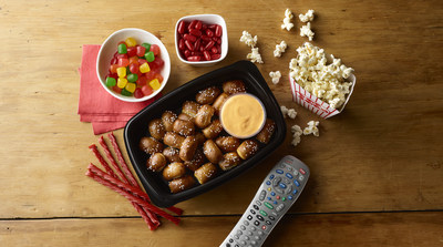 Hormel pretzel bites and cheese tray