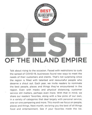 'Inland Empire Magazine' Honors Attorney Douglas Borthwick as one of Its "Best of the Best 2021" Attorneys