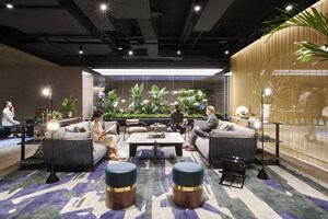 Ease Hospitality Opens First Location At 1345 Avenue Of The Americas, Transforming Traditional Amenities With Authentic Connectivity. @Ease1345 Is A Lifestyle Solution Offering A Five-Star Level Curated Ecosytem That Blends Physical And Digital Offerings.