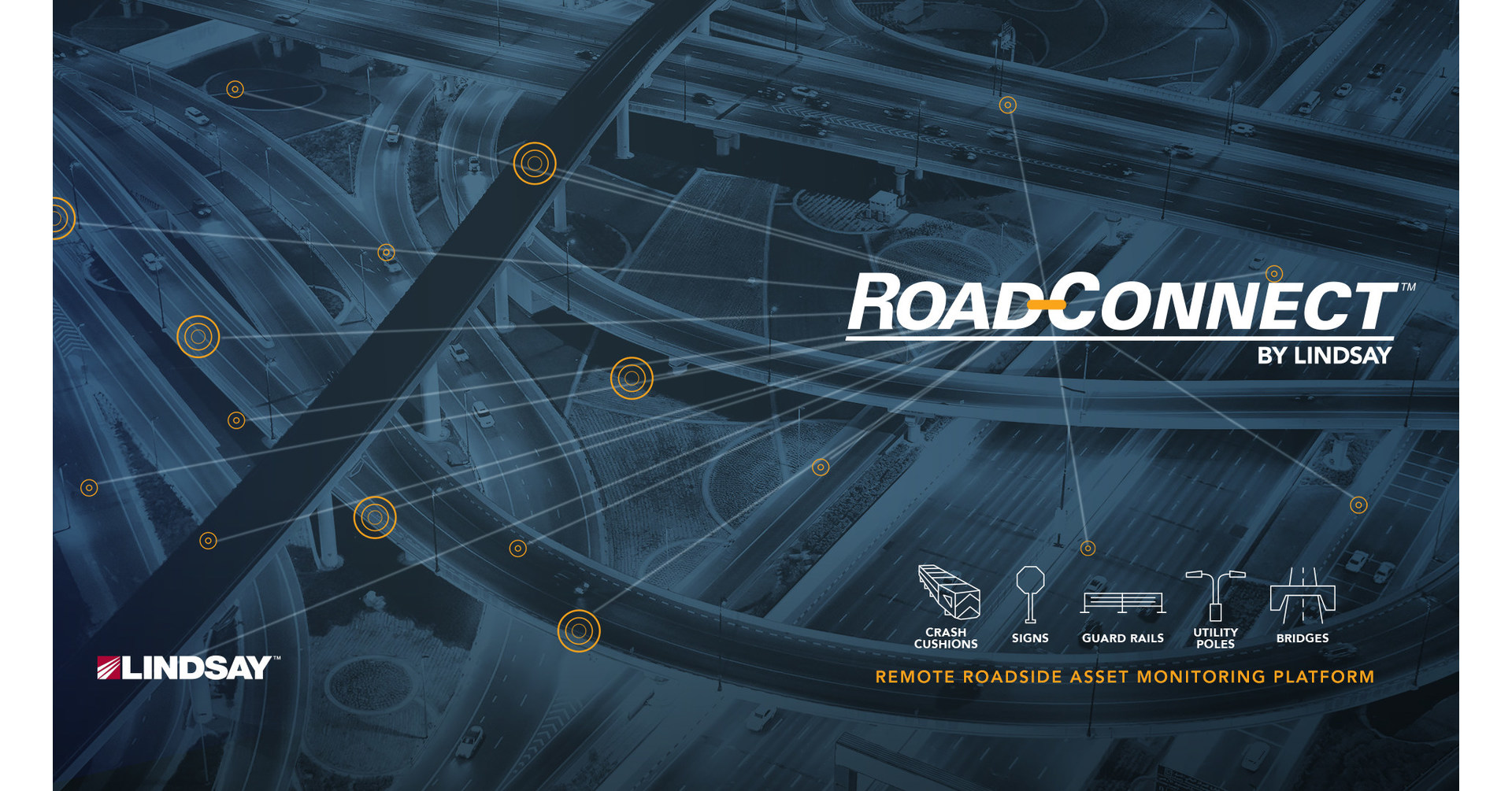 Lindsay Launches Remote Roadside Asset Monitoring Solution for DOTs