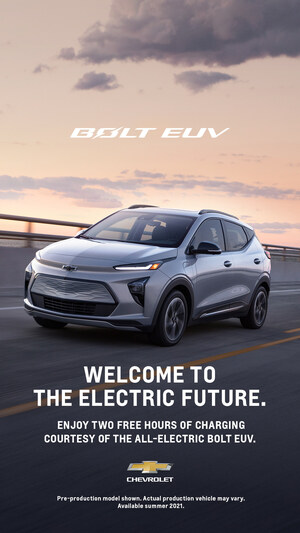 Chevrolet Launches 2022 Bolt EUV With A Nationwide Network Takeover On Volta Charging Stations