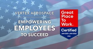 Vertex Aerospace Certified as 2020 Great Place to Work®