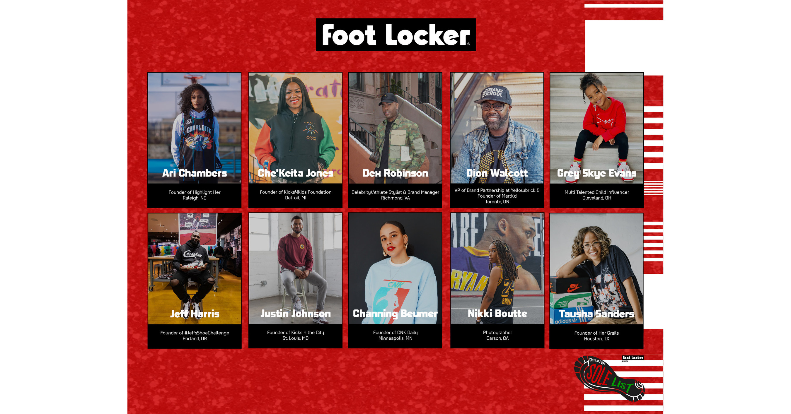 Foot Locker 'Behind Her Label' Class of 2021 — CNK Daily