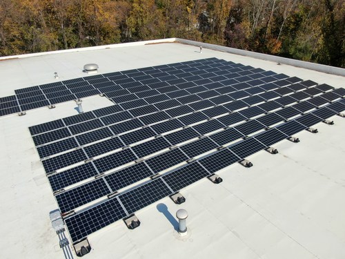Kraft Power's affordable and efficient rooftop designed and installed by Genie Solar Energy