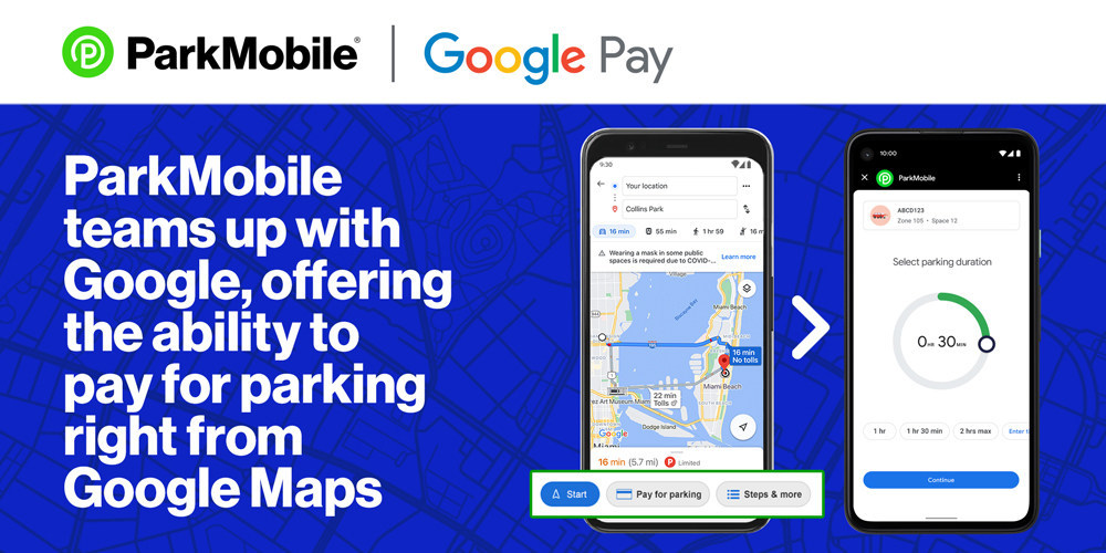 ParkMobile teams up with Google offering the ability to pay for parking right from Google Maps - Vimarsana News