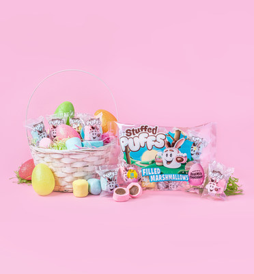 Stuffed Puffs® Easter Singles are perfectly portioned for family-size gatherings and will elevate any Easter basket this season. Ideal for a backyard Easter hunt (instead of Easter eggs) or for s’mores.