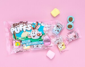 Stuffed Puffs® Introduces Pastel Colored Single Serve Chocolate Filled Marshmallows for Easter