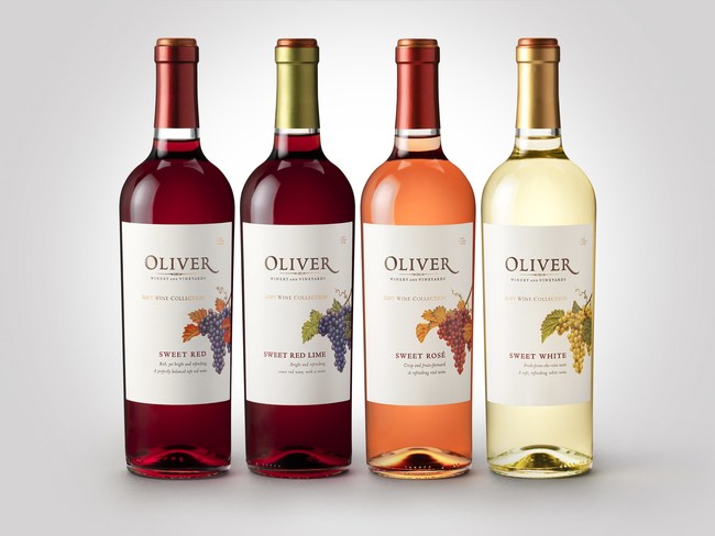 Oliver Winery's Soft Wine Collection