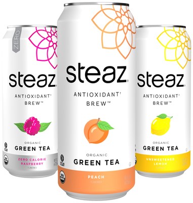 Steaz is proud to announce the rollout of Steaz Antioxidant Brew Tea, a refresh of Steaz Green Tea, offering elevated functionality without compromising taste. The updates made to Steaz Antioxidant Brew Tea demonstrate the belief at Steaz that every sip makes a difference, for people and our planet.