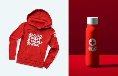 Nous avons lanc notre toute premire boutique en ligne des Jeux du Canada! shop.canadagames.ca (Groupe CNW/Conseil des Jeux du Canada)