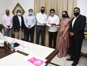 Synchrony donates Rs. 50 lakhs to Telangana's CM Relief Fund