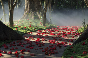 Hotel Chinzanso Tokyo Celebrates Camellia Blossom Season