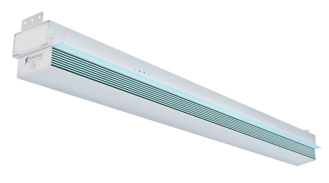 Safeology's Upper Room Linear Recessed Fixture is a highly-effective and affordable solution for schools looking to quickly add the power of UVC disinfection to classrooms. Ideal for the drop ceilings common in most schools, it provides quick and easy installation, safe and silent operations, and continuous disinfection in occupied rooms. Boasting an estimated equivalent of 6 air changes per hour, it's the perfect solution for schools looking to quickly and safely return to in-person learning.
