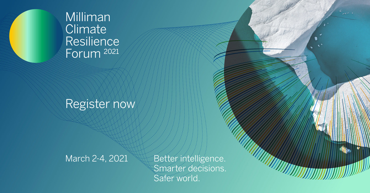 50+ global leaders to address the cascading effects of climate change at inaugural Milliman Climate Resilience Forum - Vimarsana News
