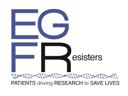 EGFR Resisters, a patient-led group that has 2,500+ patients and caregivers from 75+ countries, supports critical research that seeks to substantially improve outcomes for the approximately 23% of patients with non-small cell lung cancer whose tumors have an EGFR-positive mutation.
