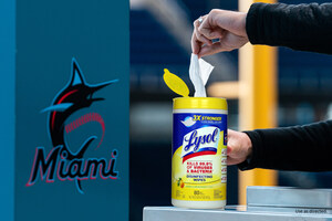 Play Ball! Miami Marlins Step Up To The Plate With Lysol To Strengthen Ballpark Disinfection Protocols