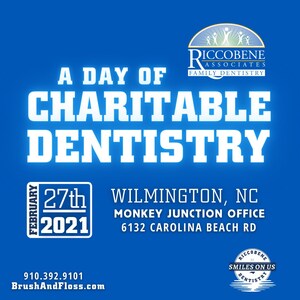 Riccobene Associates Family Dentistry Hosts Riccobene Smiles on Us - A Day of Charitable Dentistry in Wilmington, NC