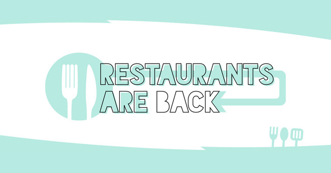 Restaurants Are Back Campaign Logo