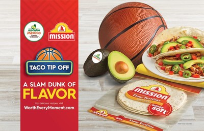 Avocados From Mexico (AFM) teams up with Mission® Foods for the return of “Taco Tip Off," a retail program centered around tacos, burritos, quesadillas and more