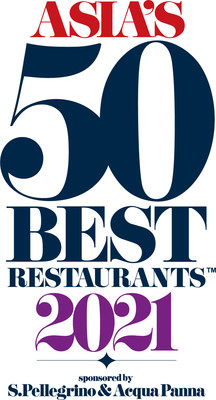 Asia's 50 Best Restaurants 2021 Logo (PRNewsfoto/Asia’s 50 Best Restaurants)