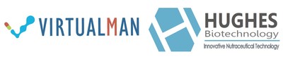 VIRTUALMAN & Hughes Biotechnology Logos