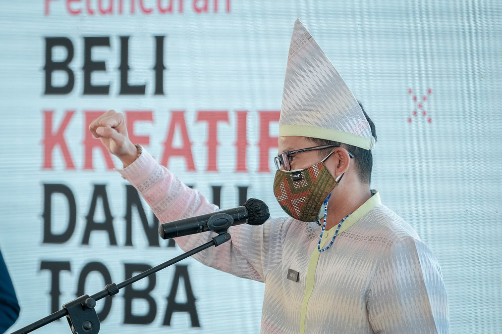 Back #BeliKreatifDanauToba: Minister of Tourism Gets Behind New Campaign and Encourages Public to be Proud of Local Toba Products - Vimarsana News
