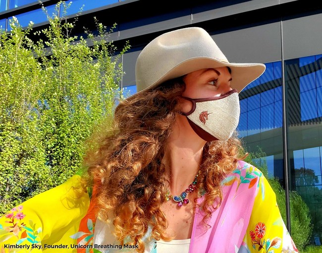 Kimberly Sky, Founder Unicorn Breathing Mask (PRNewsfoto/Unicorn Breathing Mask)