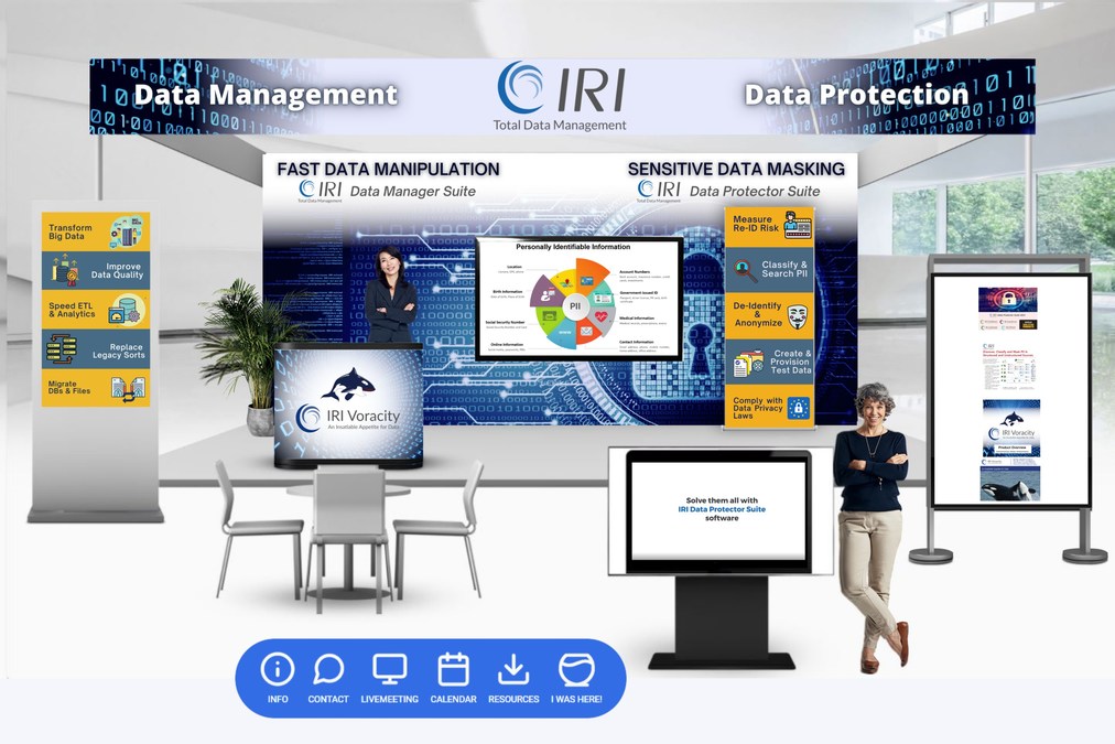 IRI Data Management & Masking Solutions in First-of-its-Kind Online Trade Show - Vimarsana News