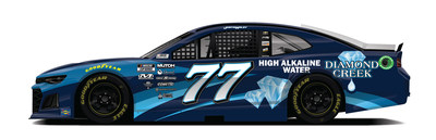 Diamond Creek Water Sponsors Justin Haley at the NASCAR Dixie Vodka 400