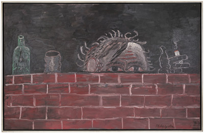 Philip Guston (1913-1980), The Painter, 1976, Oil on canvas, 74 x 116 in.