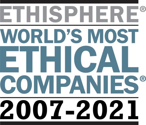 Aflac once again appears on Ethisphere's list of World's Most Ethical Companies. This marks the 15th consecutive year that Aflac appears on this prestigious list, making it the only insurance company in the world to hold this distinction.