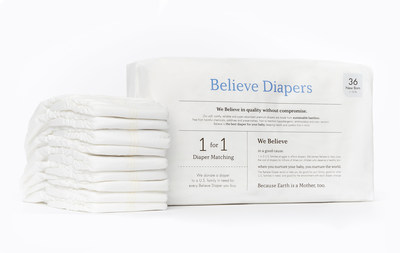 Believe Diapers are available both in individual product packs starting at $14.99, as well as through a convenient monthly subscription service for $81.00. And at select retailers. Diaper sizes range from Newborn ( 27 lbs).