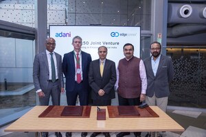 AdaniConneX, a new Data Center Joint Venture formed Between Adani Enterprises and EdgeConneX, to Empower Digital India