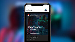 Creatd's Vocal Platform Partners with Decider.com, Part of the New York Post Digital Network, on the "If This, Then That" Challenge, Offering First Place Cash Prize of $10,000