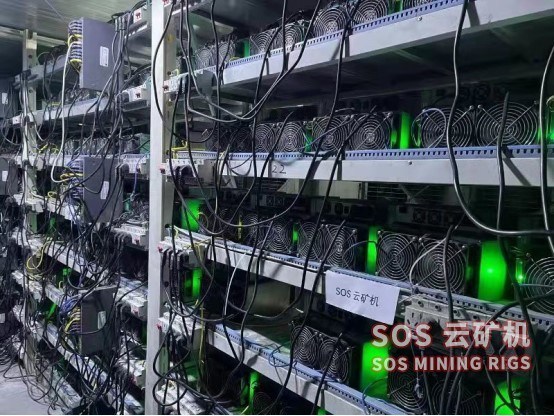 Sos Announces That The First Batch Of 5000 Pieces Of Crypto Mining Rigs Gone Live Today