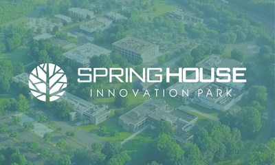 Spring House Innovation Park Aerial View of 133-Acre Life Science and Business Campus in Lower Gwynedd, Pennsylvania